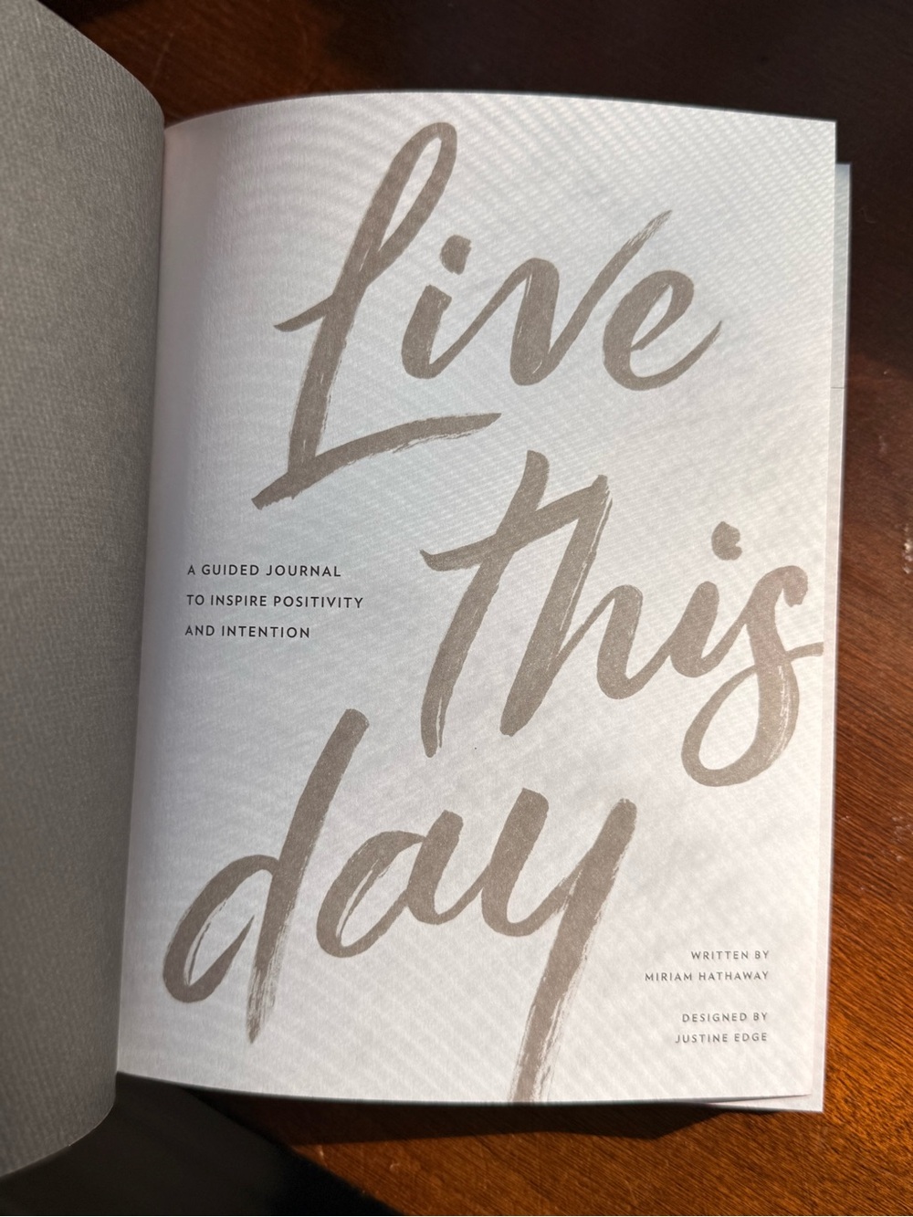 Live This Day Guided Journal Sugarboo Hardcover Blank Pages - Picture 3 of 5